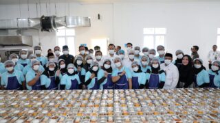 AHY Resmikan dapur SPPG MBG di Bekasi